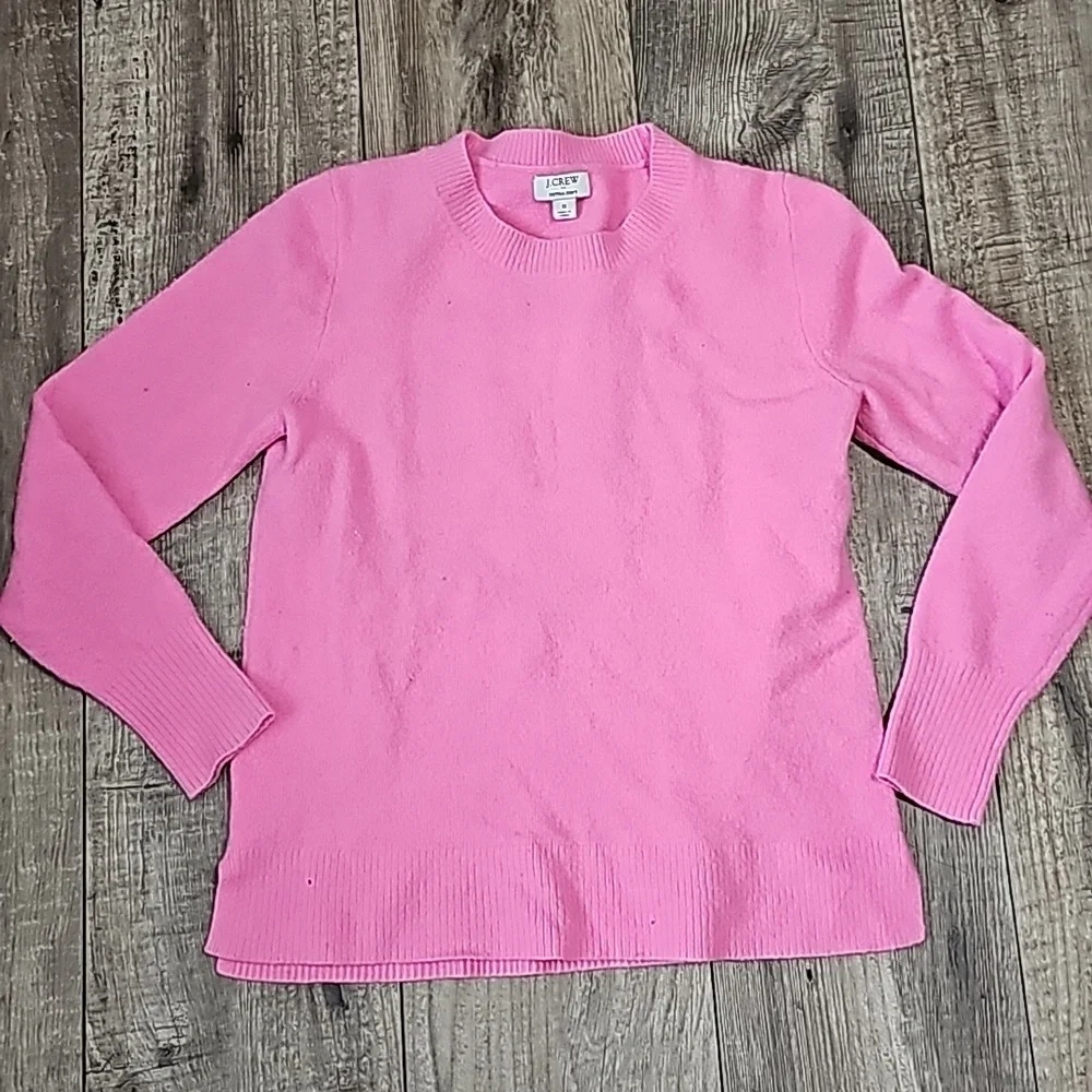 J.crew Extra Soft Crew Neck Pullover Sweater